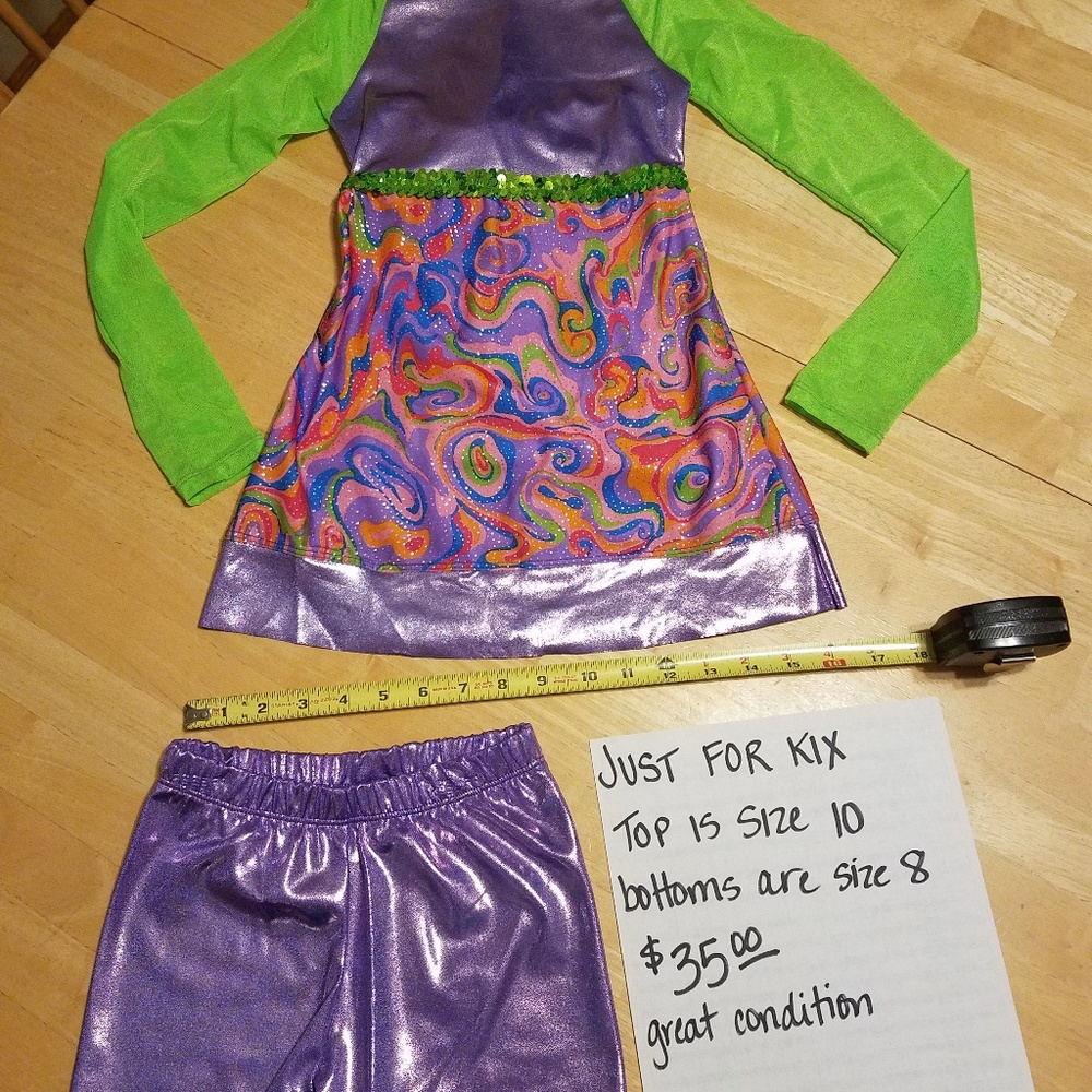 Just For Kix dance costume great for Halloween